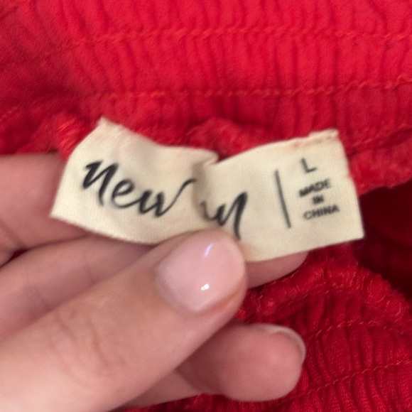 Red Two-Piece Set - Picture 2 of 2